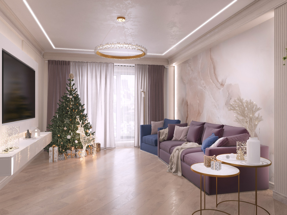 Обложка проекта: Жк Кремлевский. 3-к. квартира