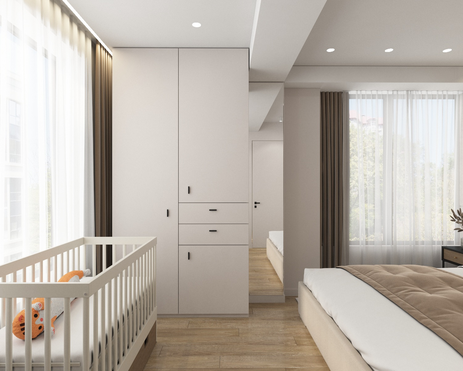 Нюдовый с акцентами