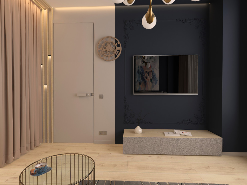 1к. Квартира "Голубика в соку"