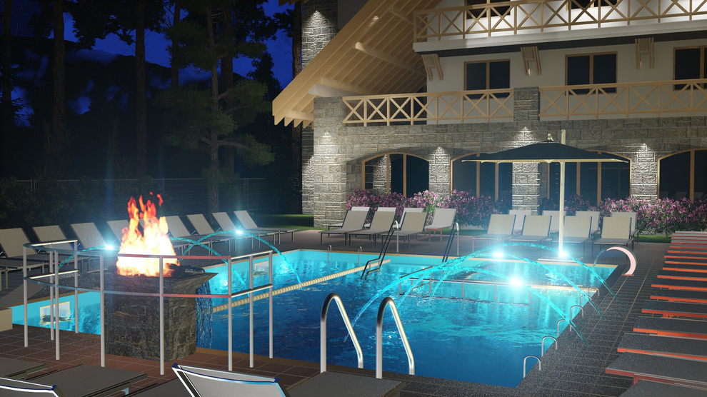 Тау Спа центр Алматы, общественный бассейн