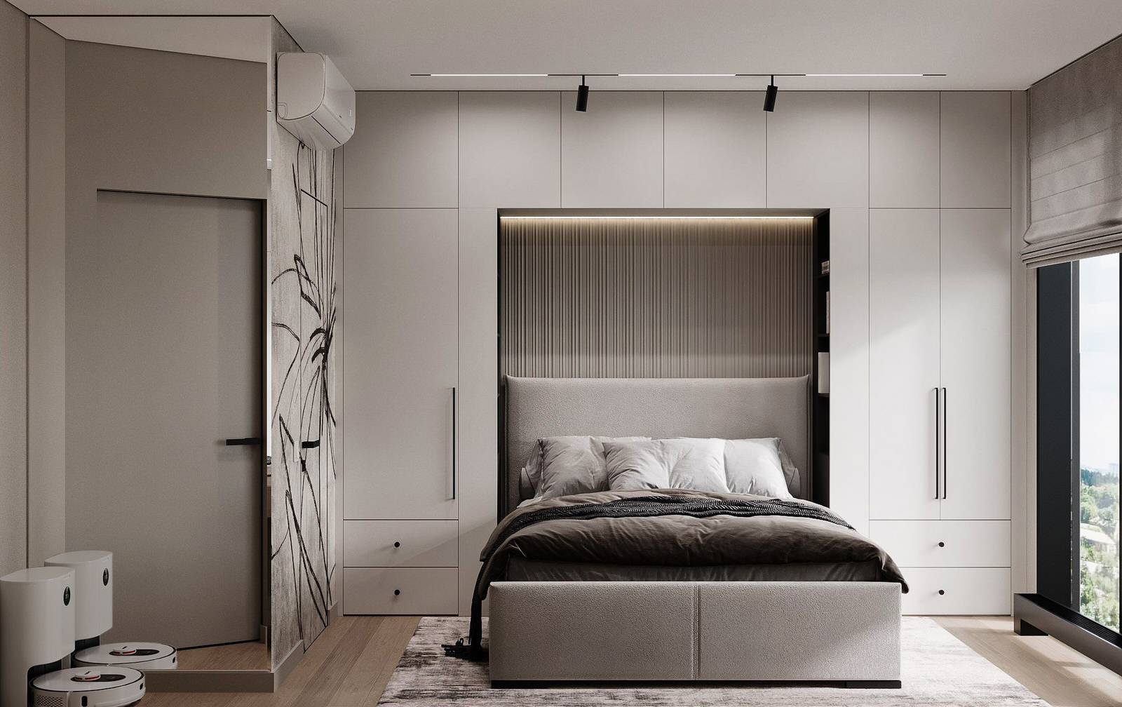 Интерьер квартиры в ЖК "Метрополия"