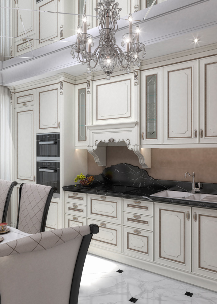 Обложка проекта: Квартира в классическом стиле с элементами ар-деко 73,3 кв.м.