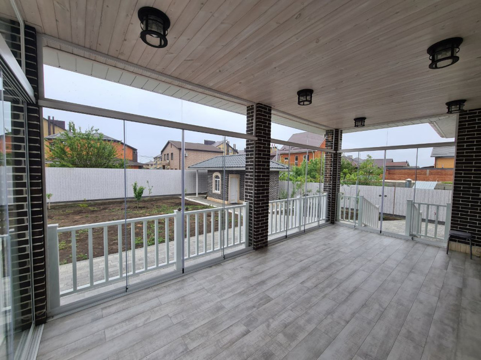 Безрамное остекление