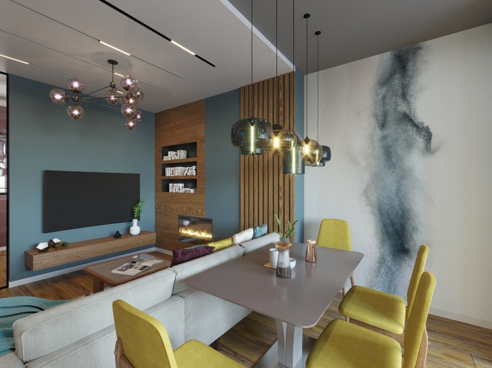 Дизайн интерьера гостиной для квартиры по ул.Садовая