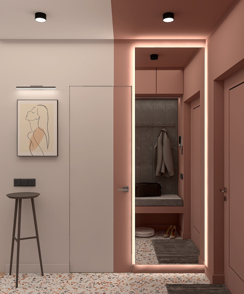 Дизайн-проект яркой и функциональной студии