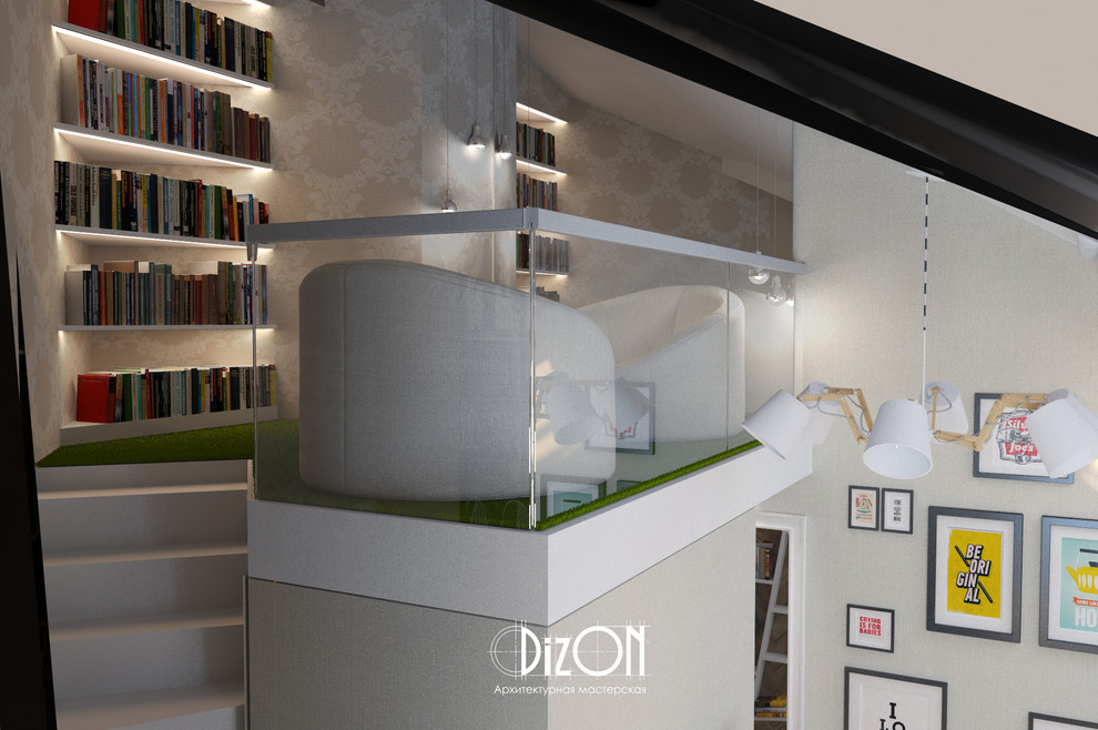 Комната девушки на мансарде