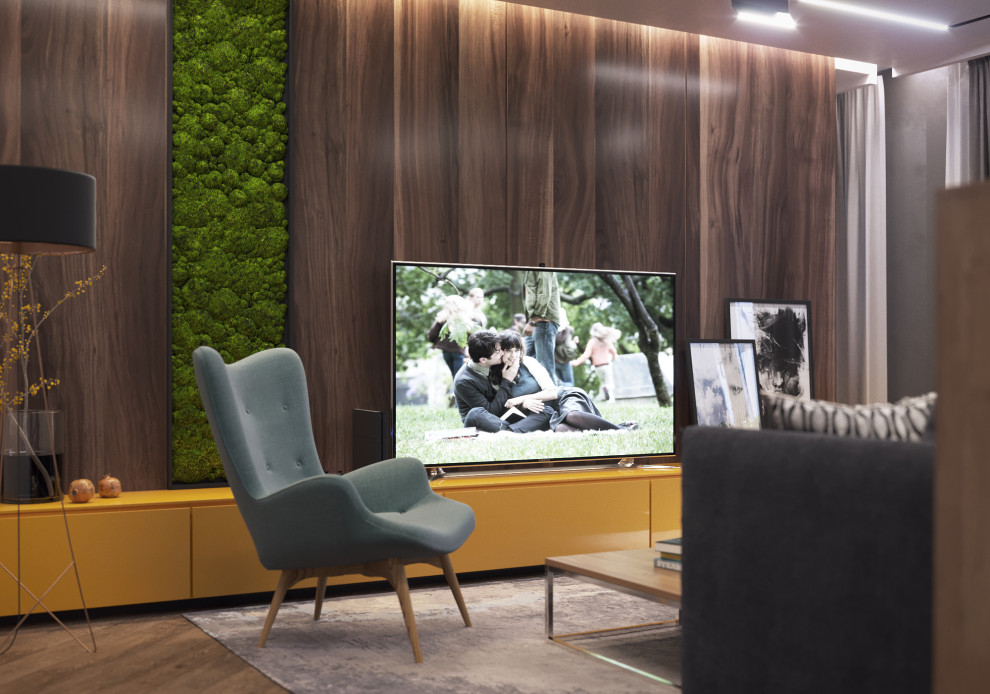 Дизайн проект 2-х комнатной  квартиры