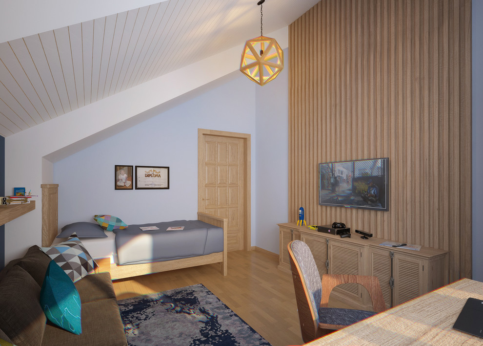 Дизайн-проекта загородного дома. Визуализация