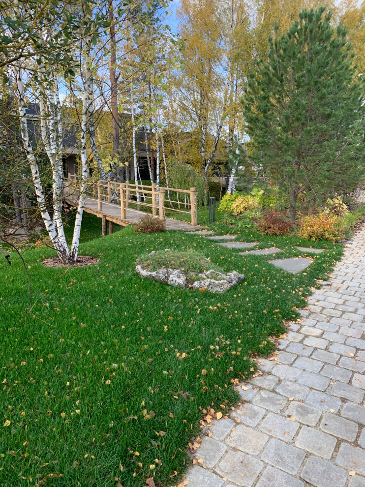 Ландшафт в поселке "Бенилюкс"