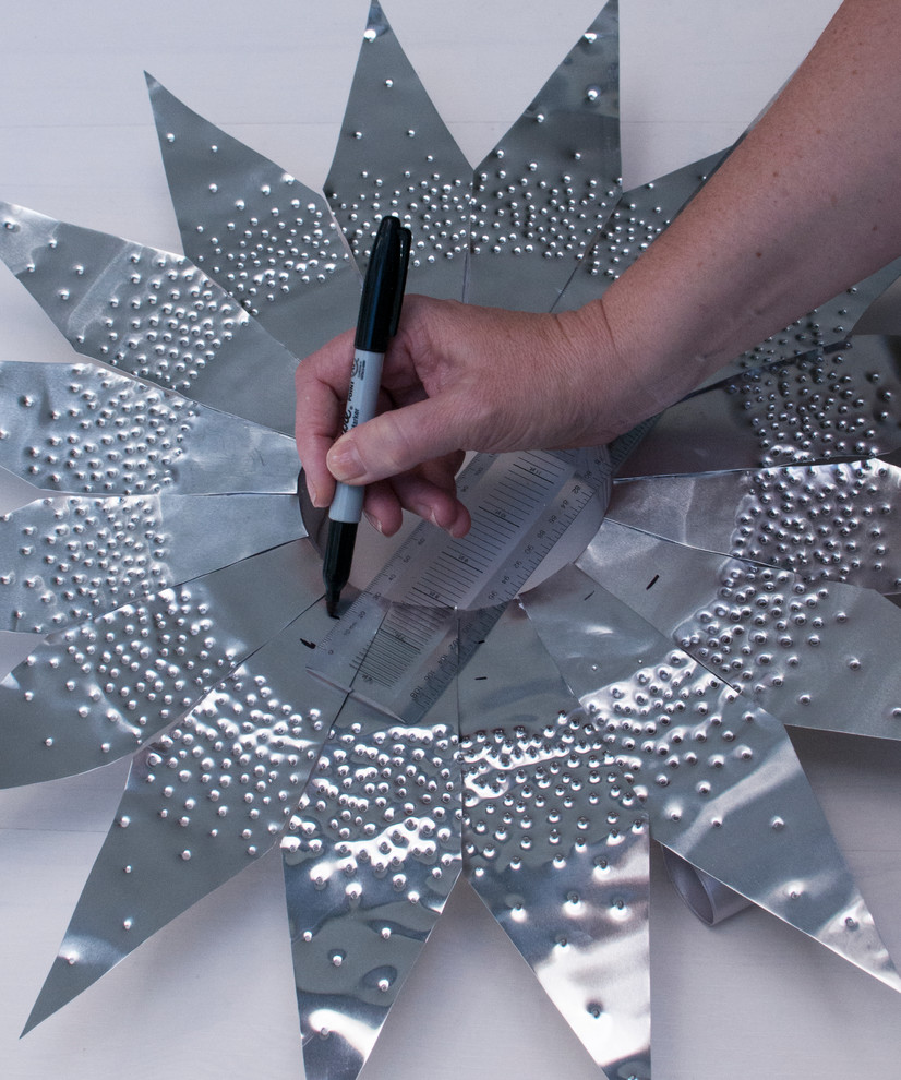 Своими руками: Сверкающий рождественский венок в виде звезды