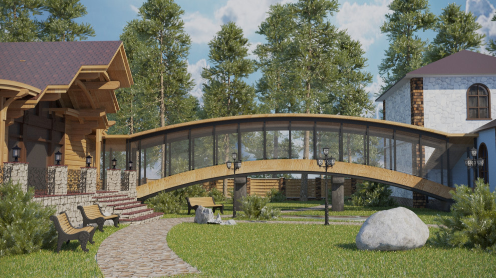 Визуализация загородного дома