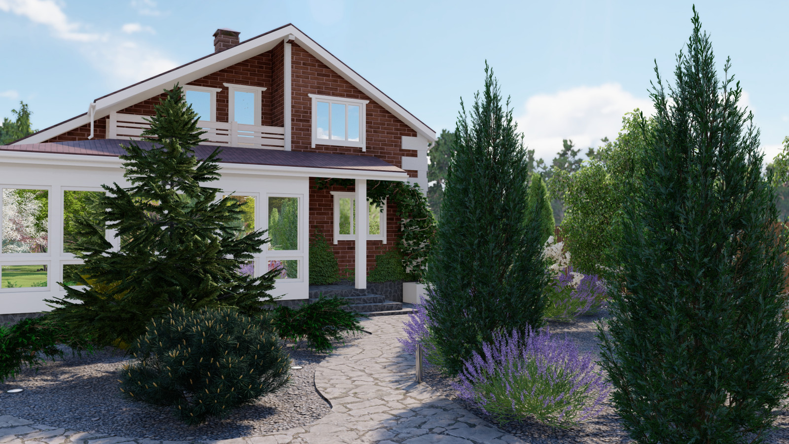 Ландшафтный дизайн в Московской области