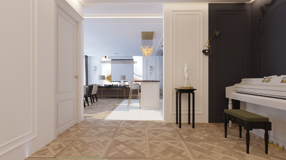 Обложка проекта: жк хорошевский москва кухня-гостиная