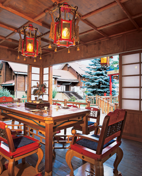 Павильон в восточном стиле