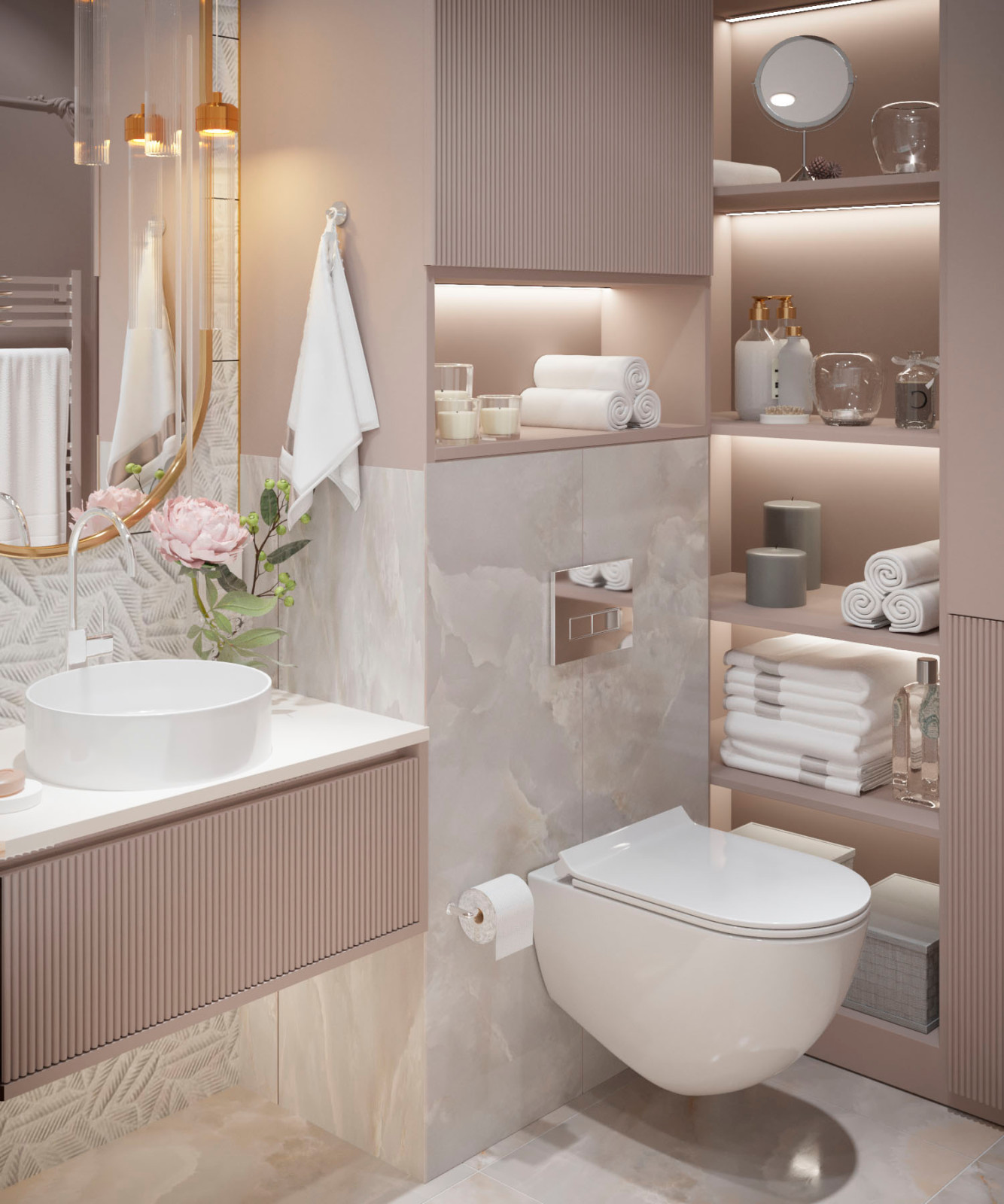 Ванная комната ЖК Суворов