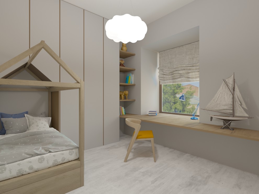 Проект квартиры в стиле минимализм в Малом Кисловском переулке