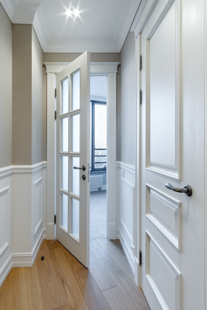 Двери Орлеан и Леон фабрики Брянский лес. Дизайнер Полина Усан