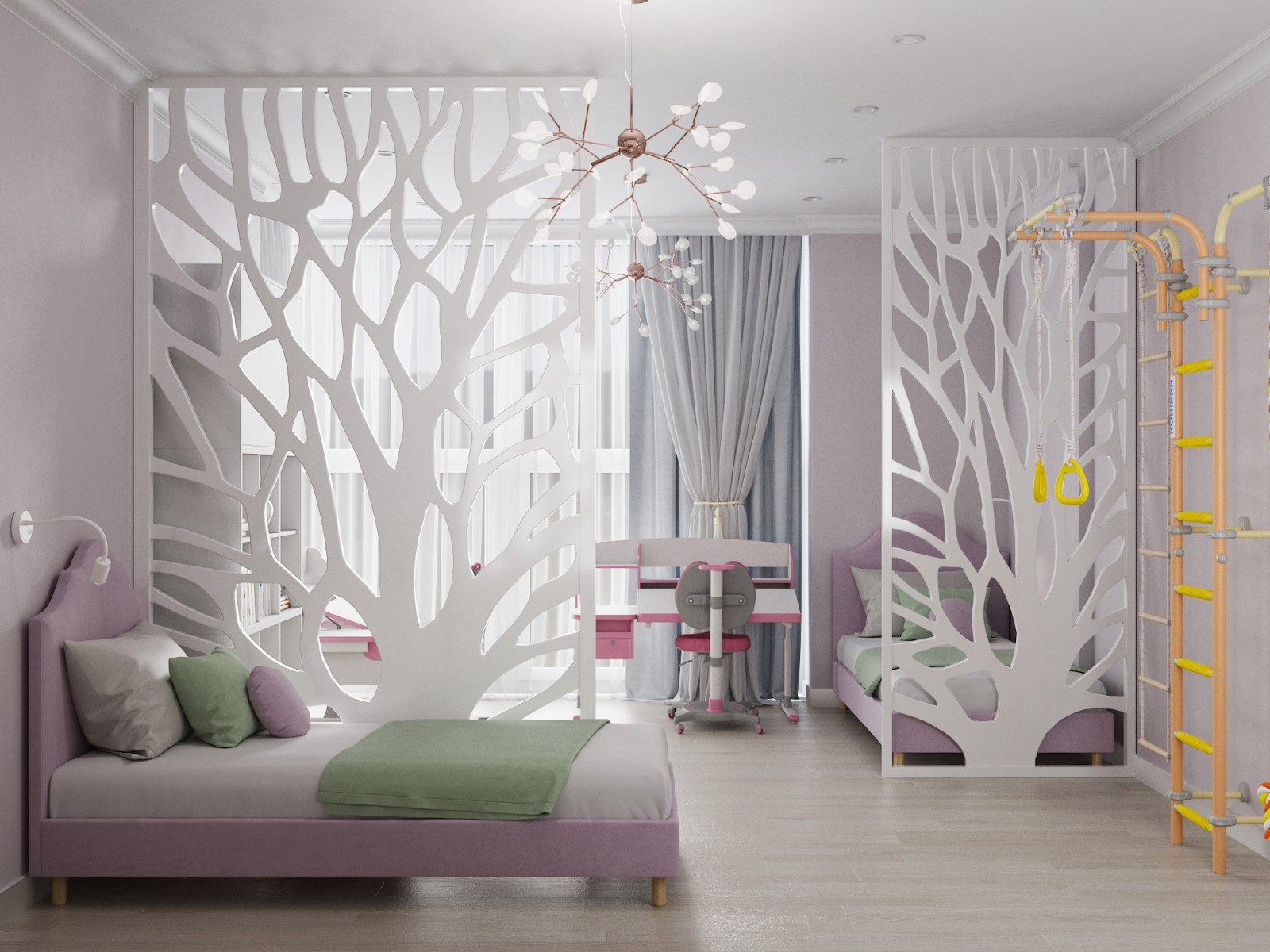 Детская комната 20м2