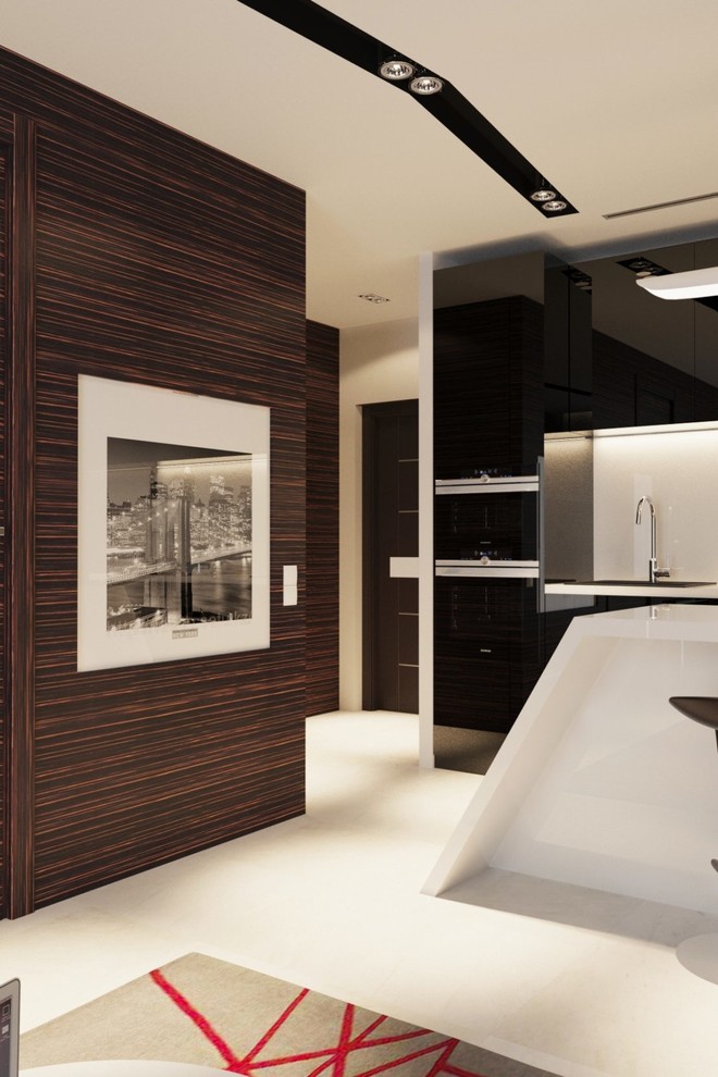 ДИЗАЙН ОДНОКОМНАТНОЙ КВАРТИРЫ ЖК ДЕКАРТ