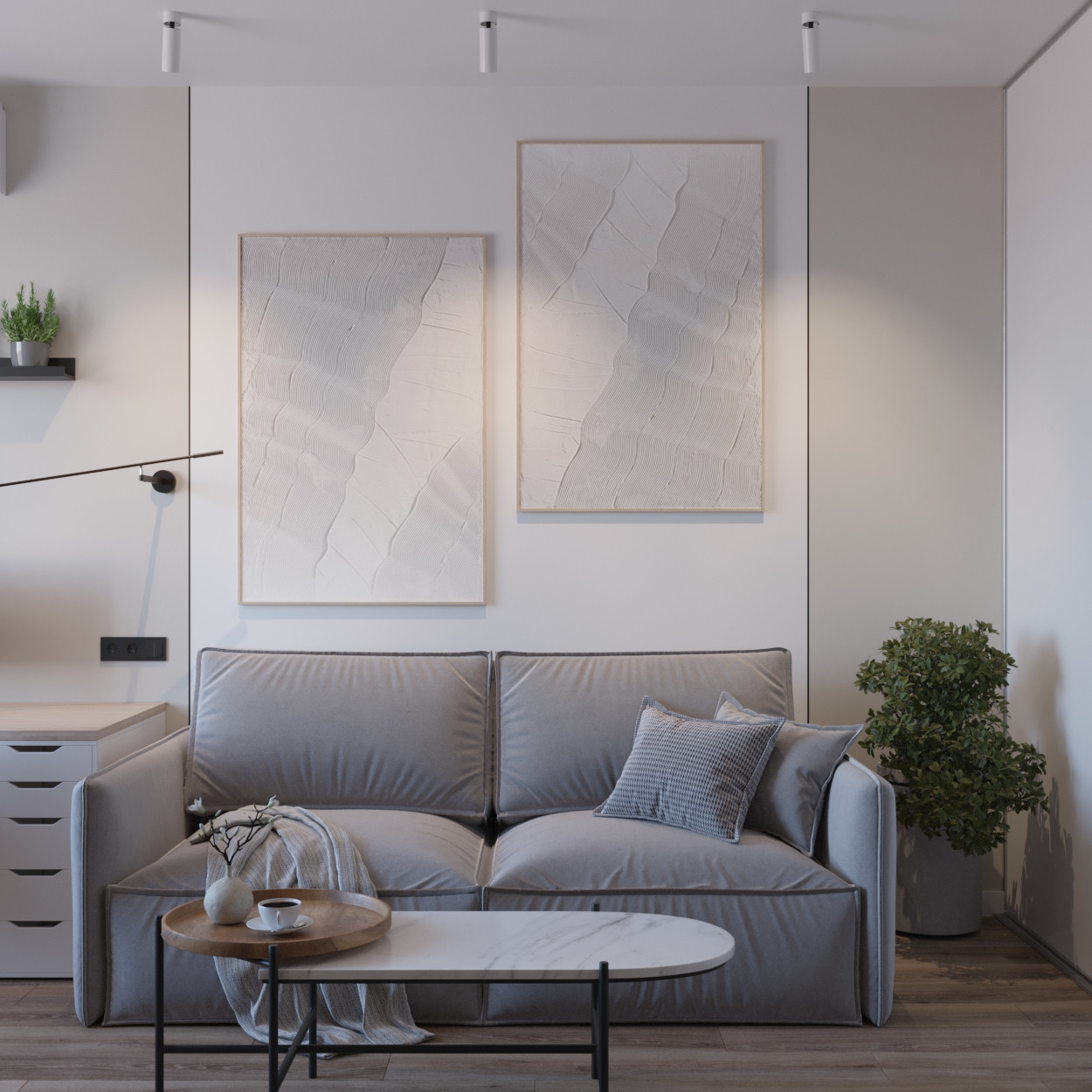 Дизайн-проект гостиной