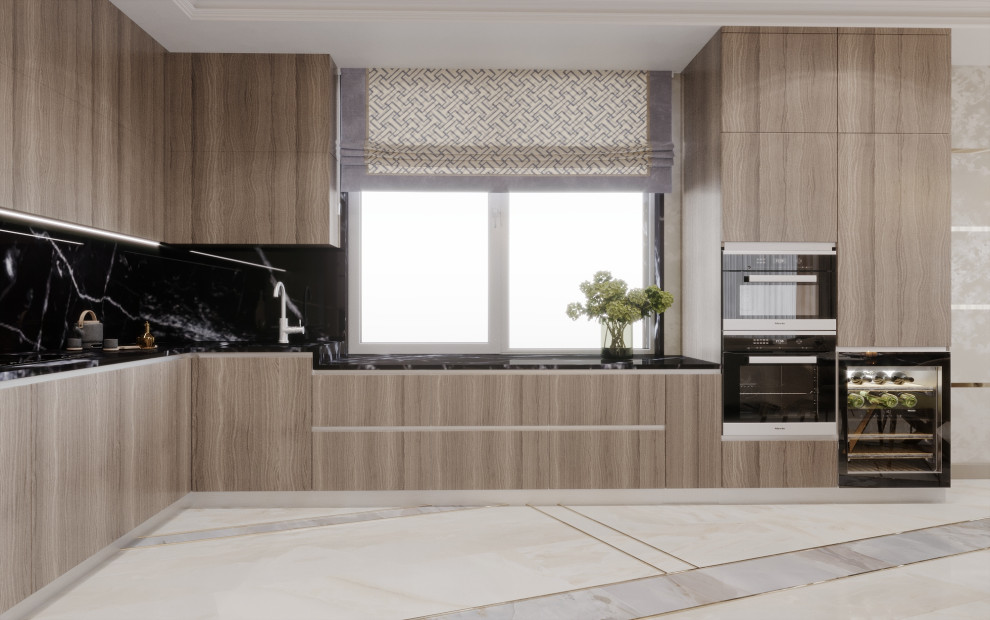 ДИЗАЙН ИНТЕРЬЕРА КВАРТИРЫ В ЖК ЛИЦА, 125 КВ.М.