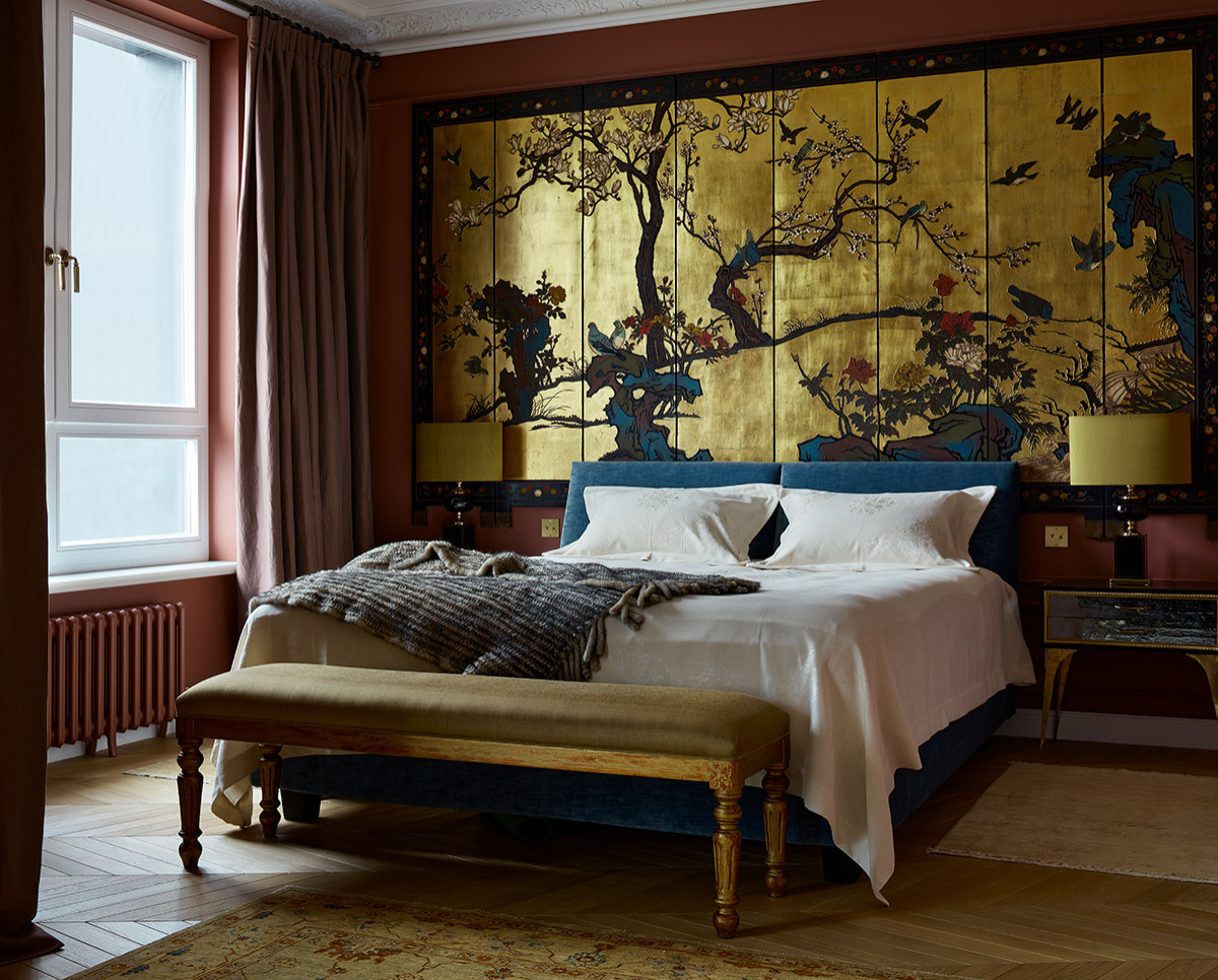 Квартира с китайской ширмой