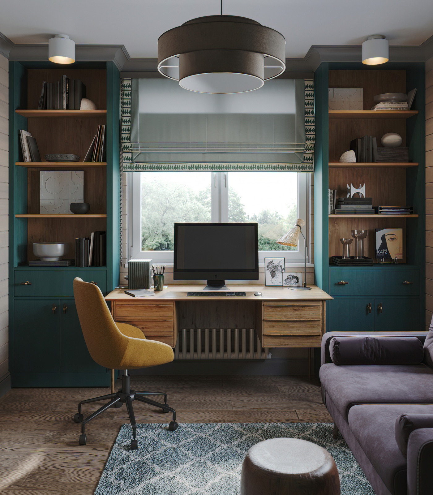 Загородный дом для молодой семьи с котами