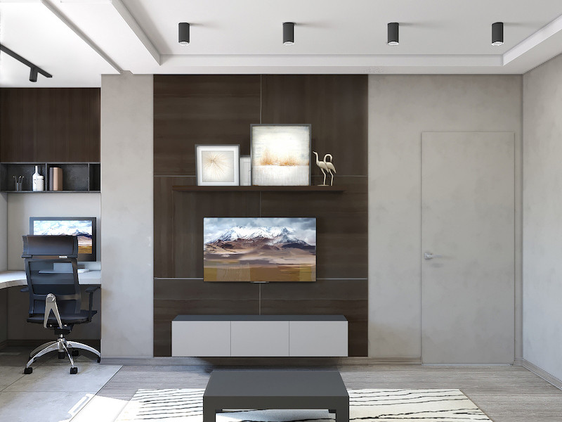 ЖК Cloud Nine, 3 комнаты, 70 м²