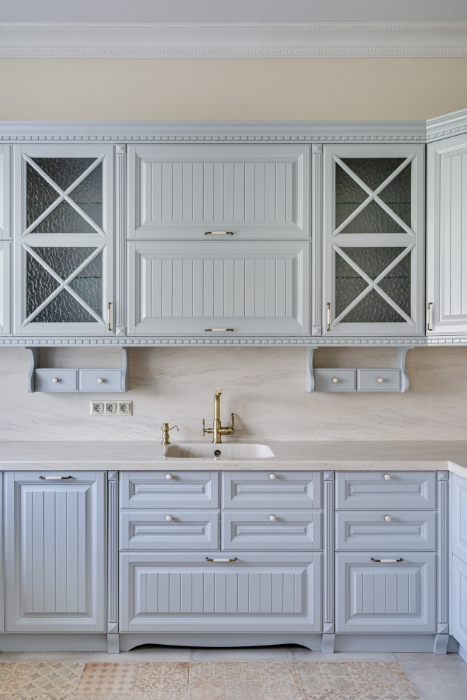 Кухня Прованс из массива бука