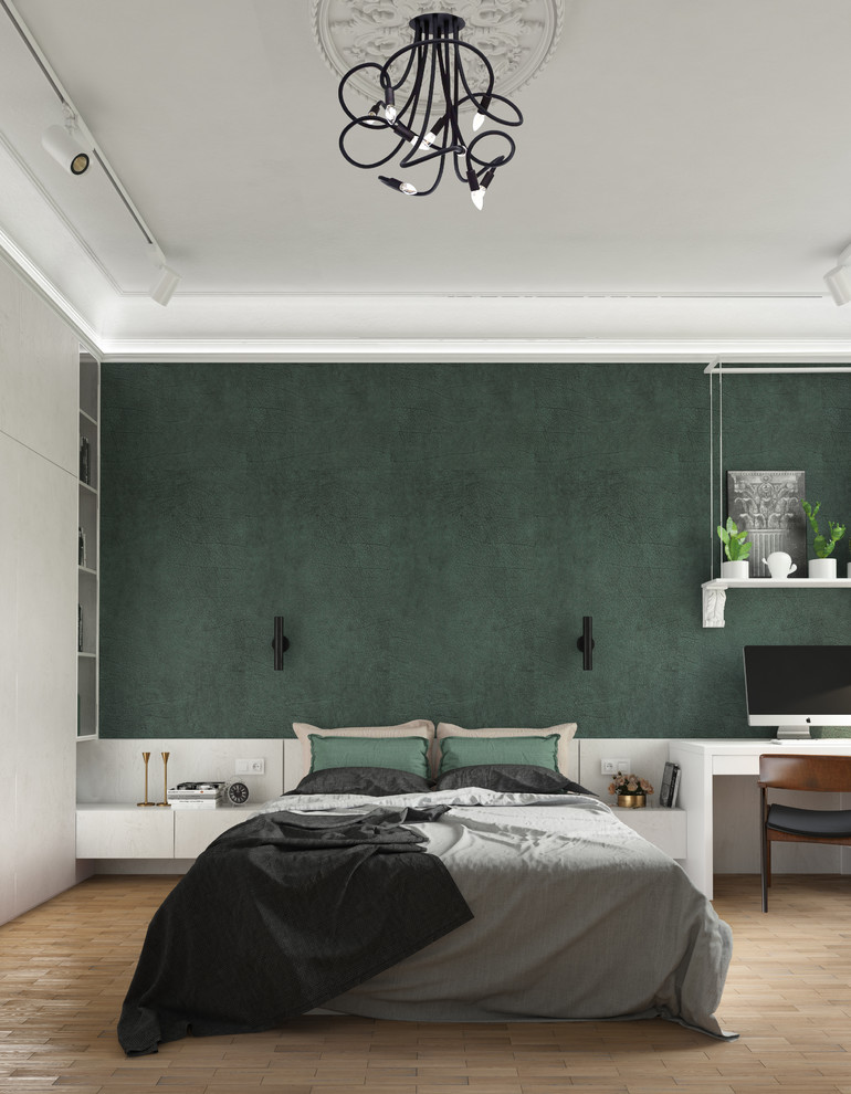 Белая квартира в сталинке с элементами лофта