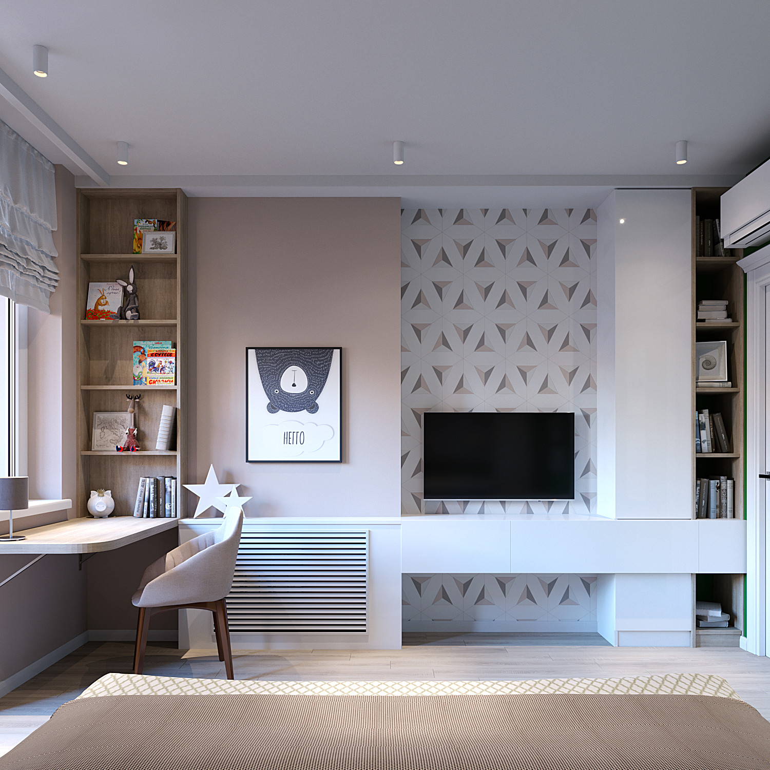 Квартира с солнечными акцентами