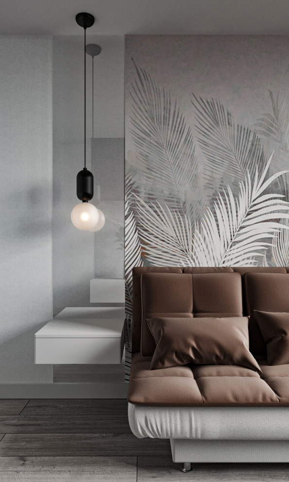 Минималистичная квартира с перетекающими гармоничными пространствами.