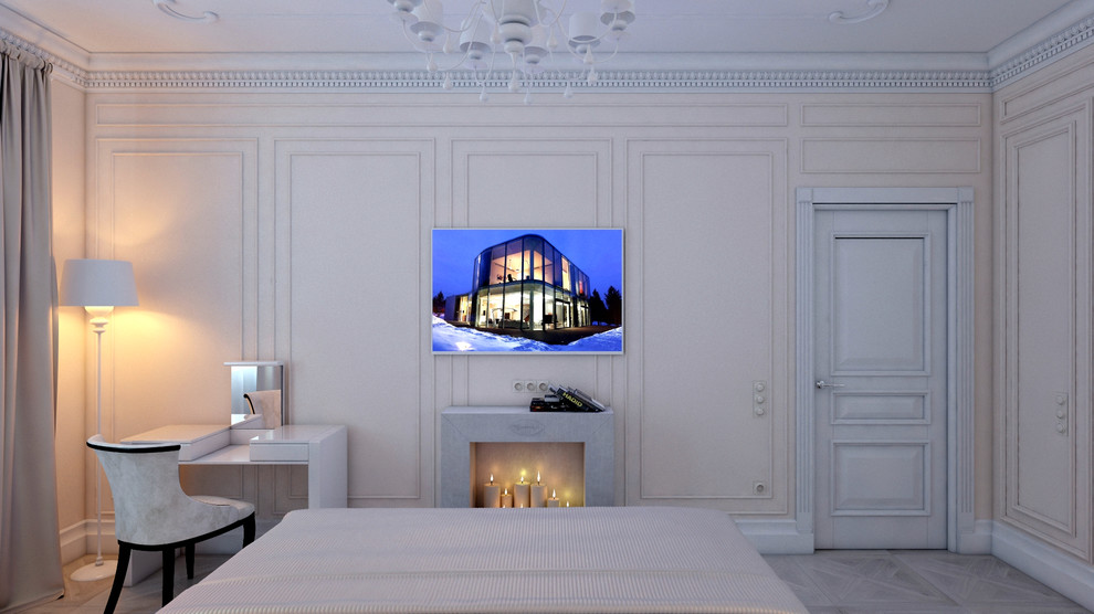 Белоснежная спальня