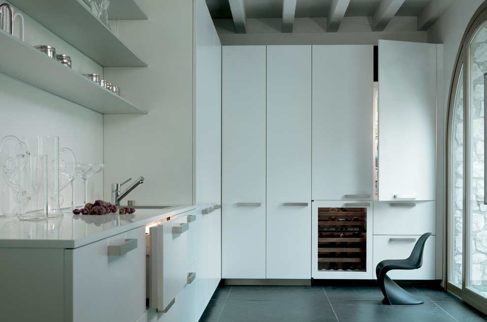 Интегрируемые холодильники в интерьере