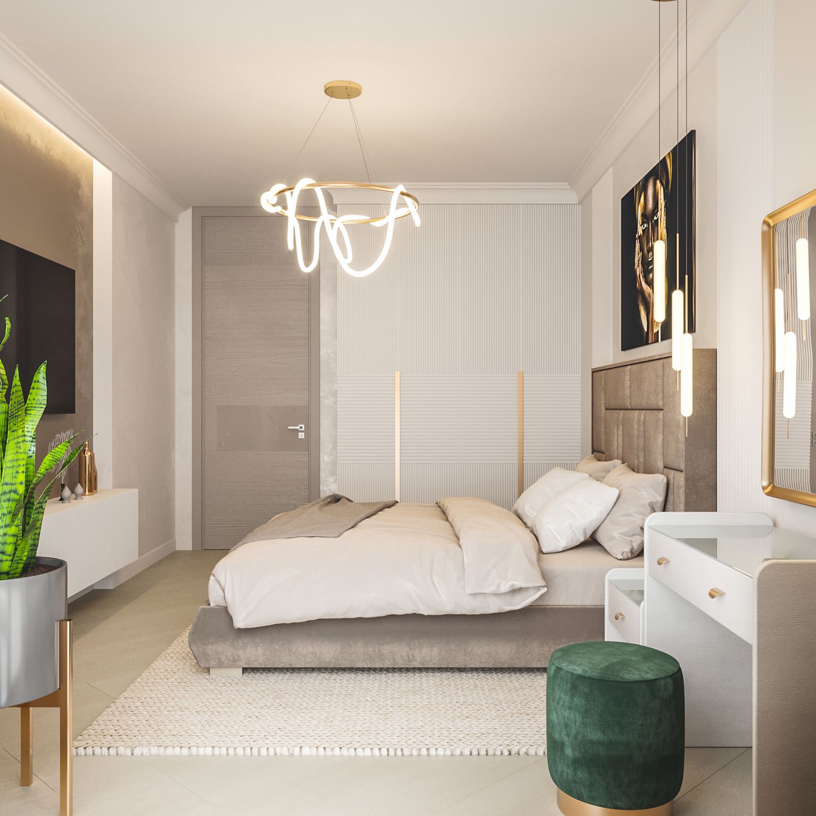 Частная квартира в современном стиле #житьуморя