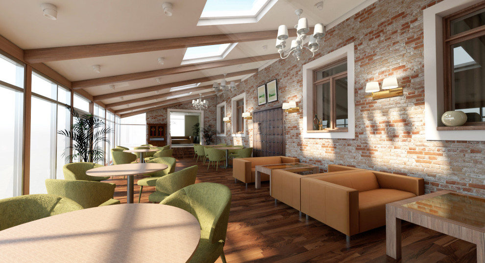 Гостиница на 115 номеров с кафе и баром