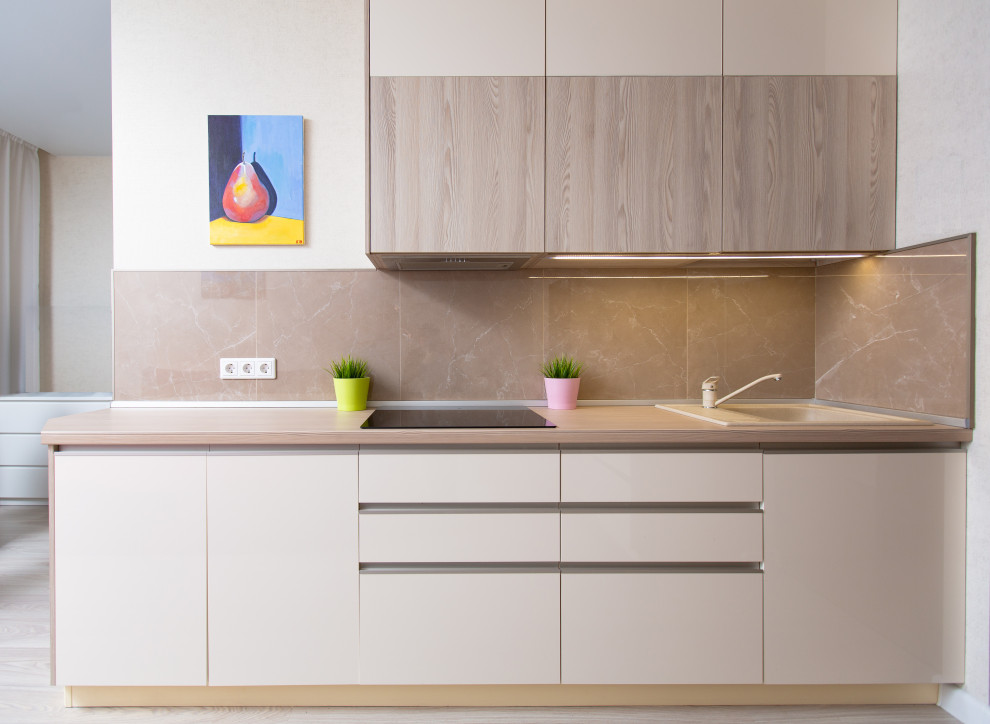 Сдержанная лаконичность современной кухни