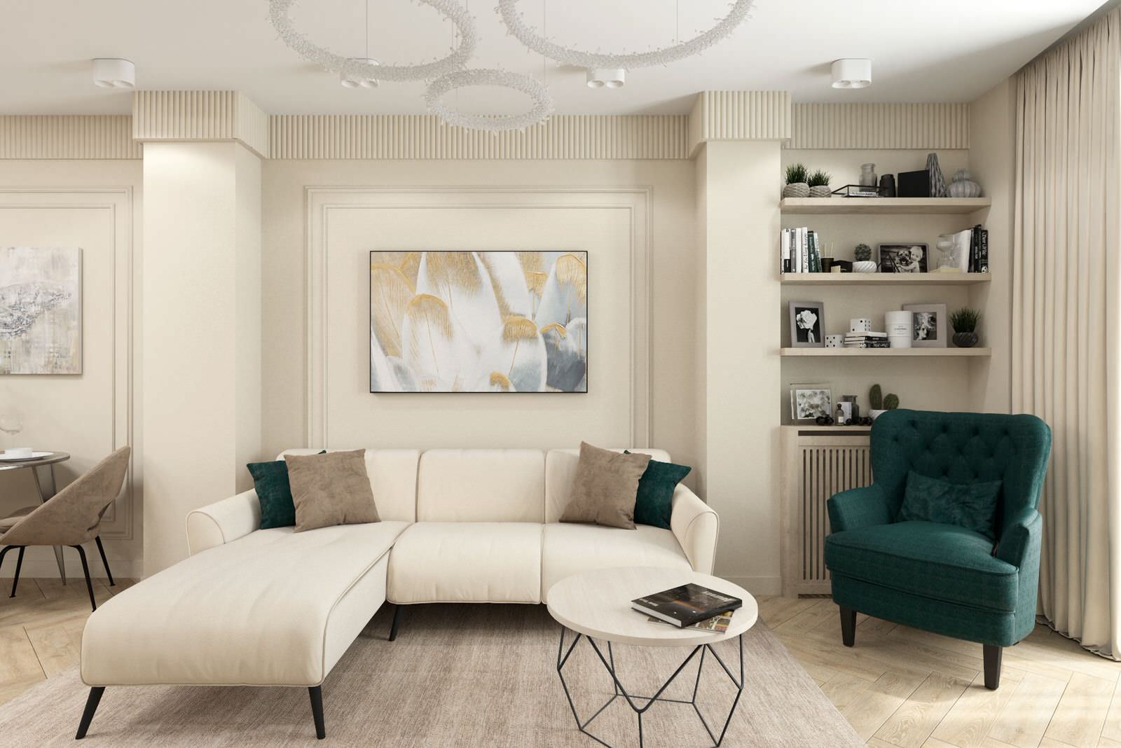 Обложка проекта: Квартира 78 кв.м. в ЖК Грандъ