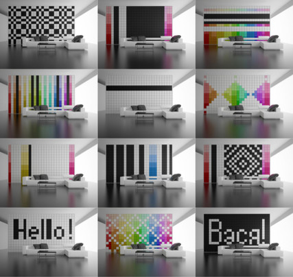 "CHANGE IT" wall concept