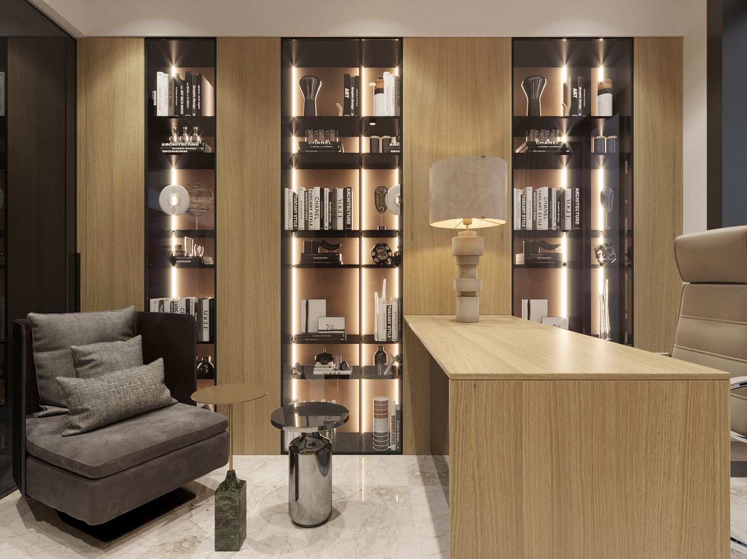 Penthouse Design In SOHO Tower, Paphos, Cyprus