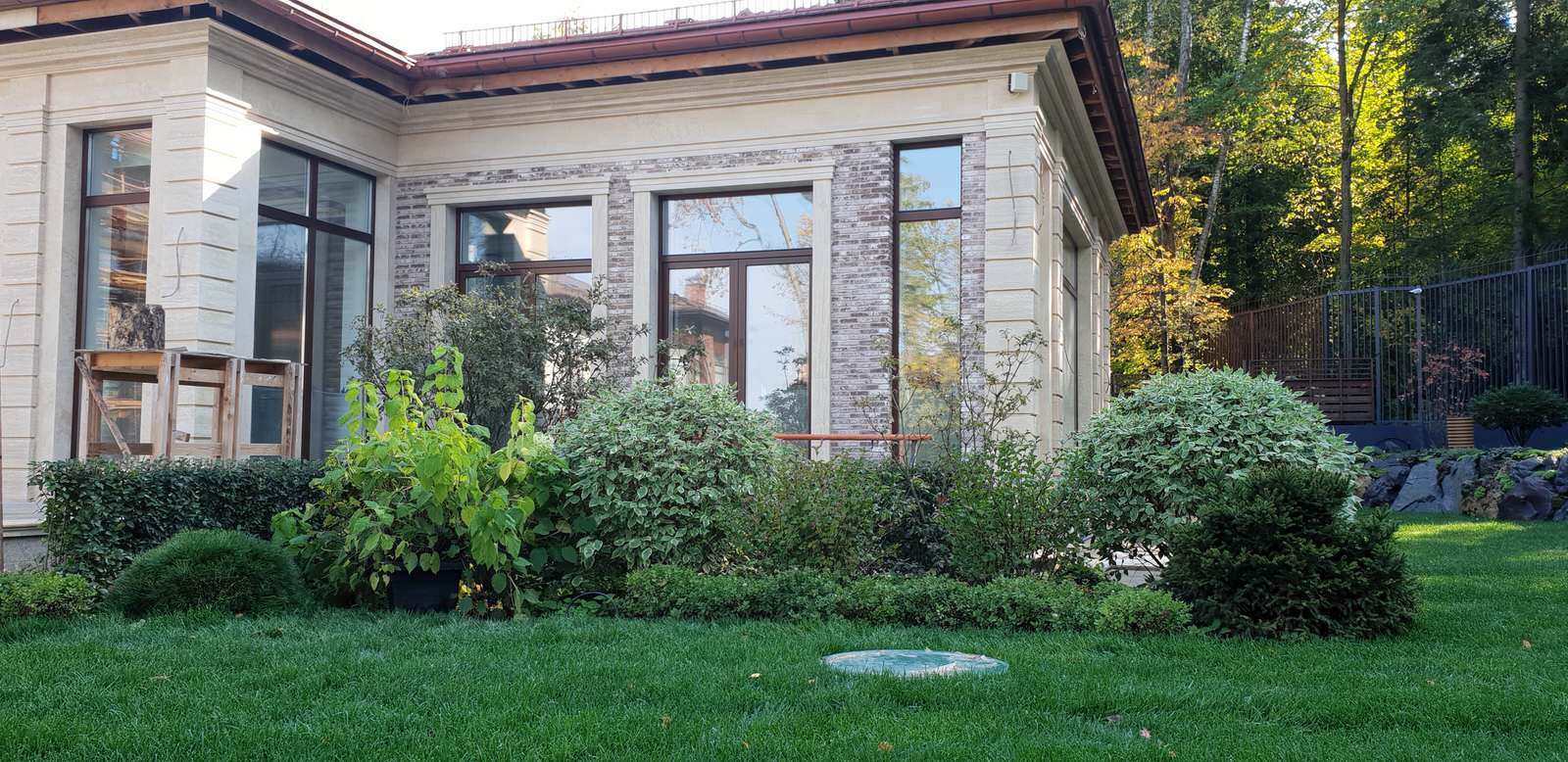 Современный ландшафтный дизайн.