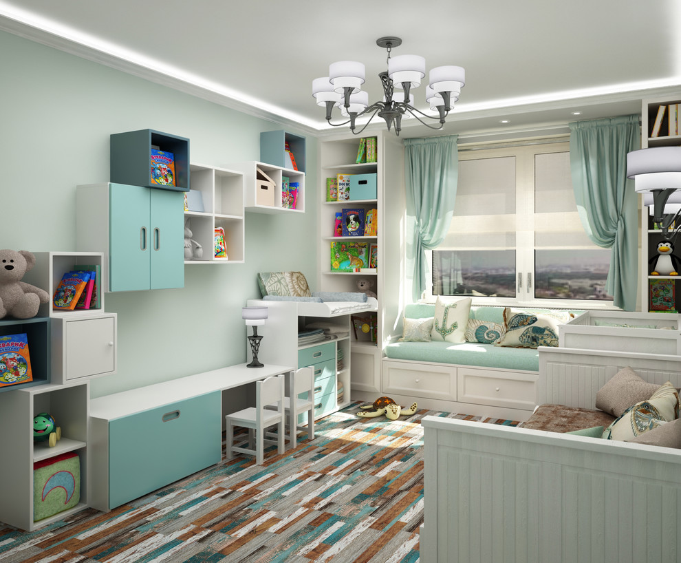 Под парусами. Детская комната.