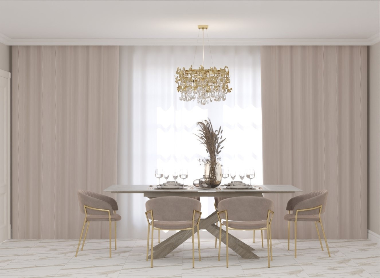 Кухня в частном доме