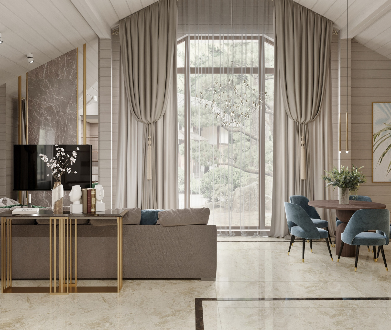 Дом  с запахом дерева