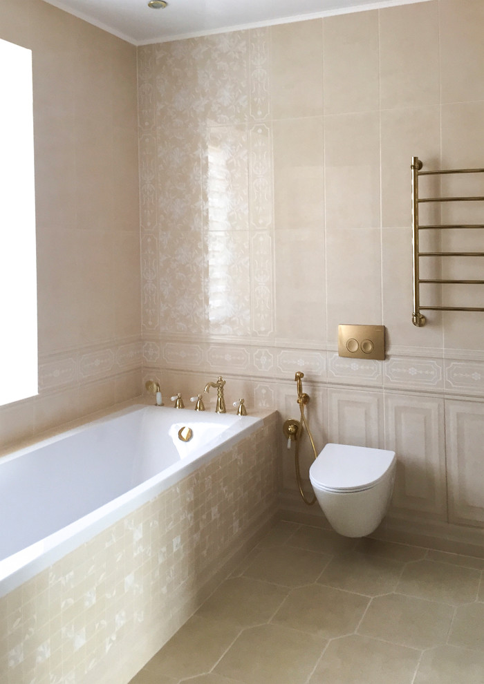 Ванная комната с окном, реализация 2019 г.