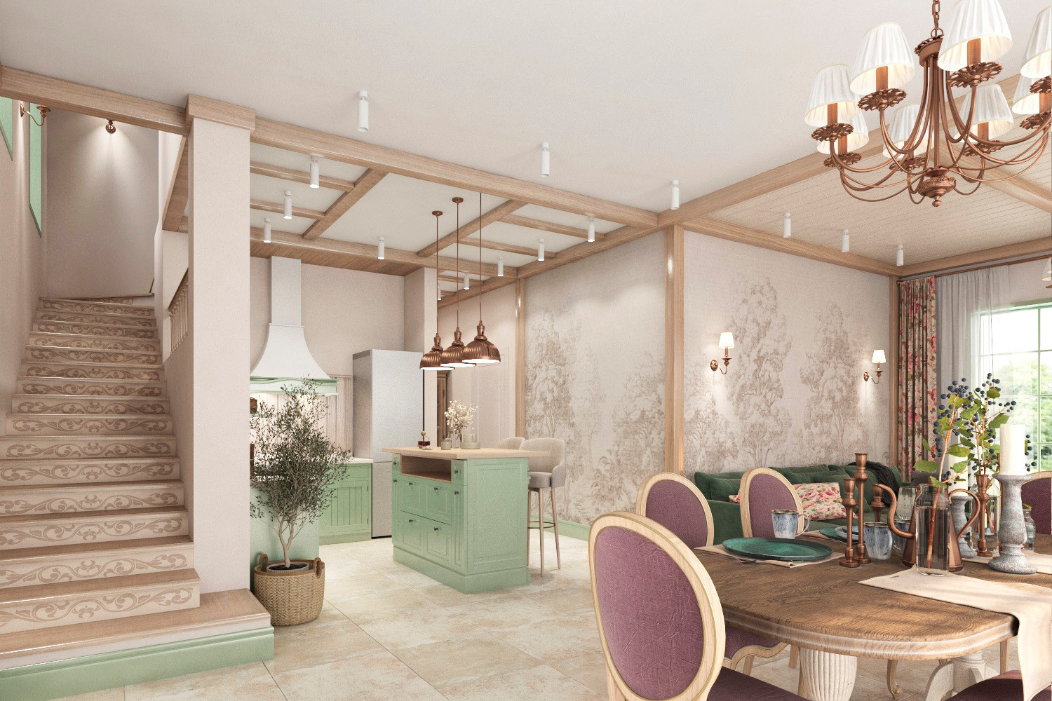 Проект в стиле Прованс