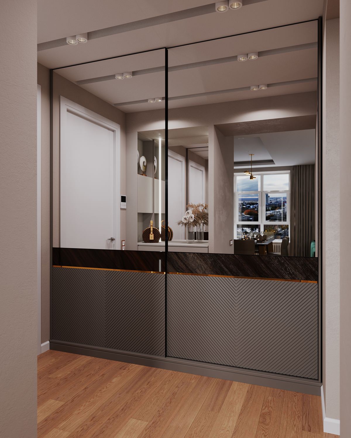 Контрастная квартира в ЖК Столичный