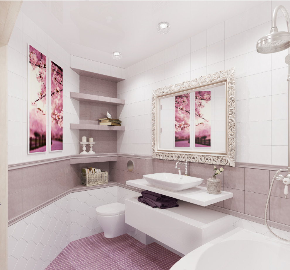 Сиреневые облака