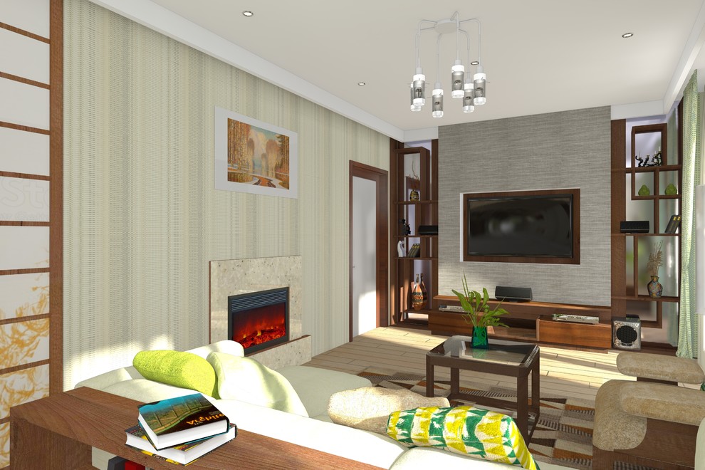 Минимализм с элементами  культуры Японии