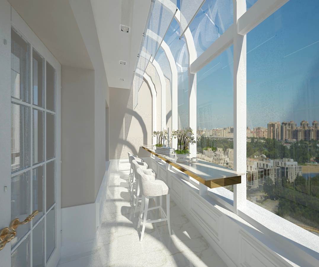 Квартира с террасой на Крестовском острове, 357 м2